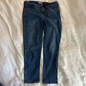 Tall Madewell road-tripper stovepipe jeans